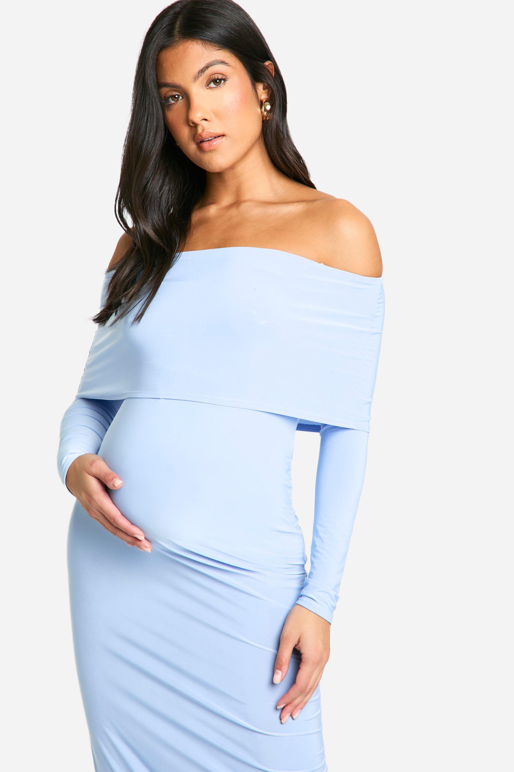 Bardot dusty blue dress best sale